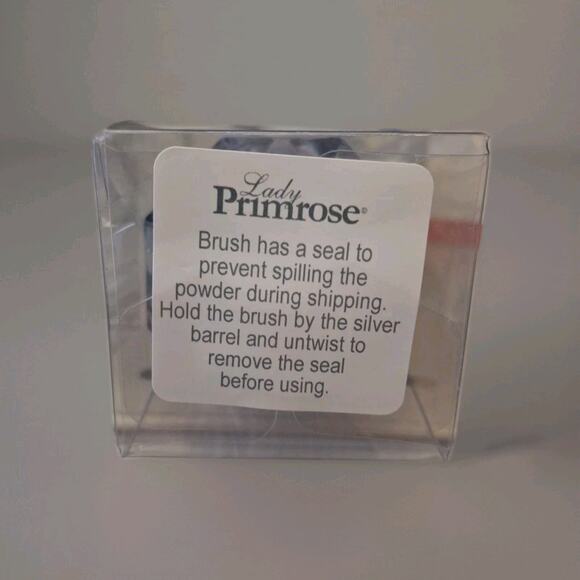 LADY PRIMROSE * TRYST * DELUXE BODY BRUSH W/DUSTING SILK POWDER - Picture 4 of 4